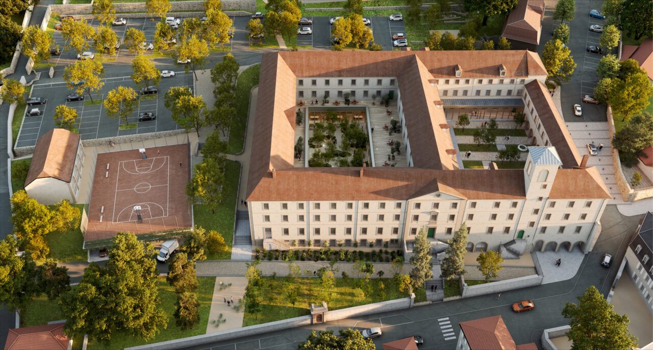 Perspective de la réhabilitation de la cité Gérôme à Vesoul