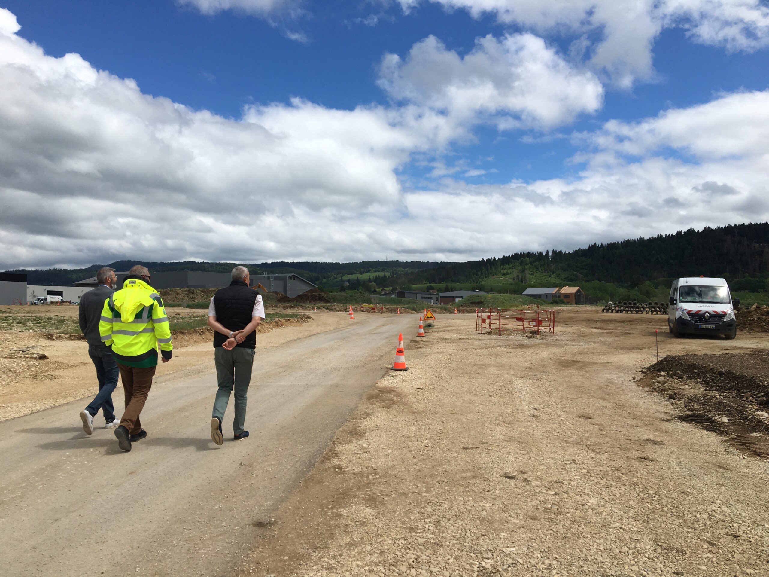 Parc d'activités des gravilliers - Pontarlier Chantier du parc d'activités des Gravilliers - Pontarlier
