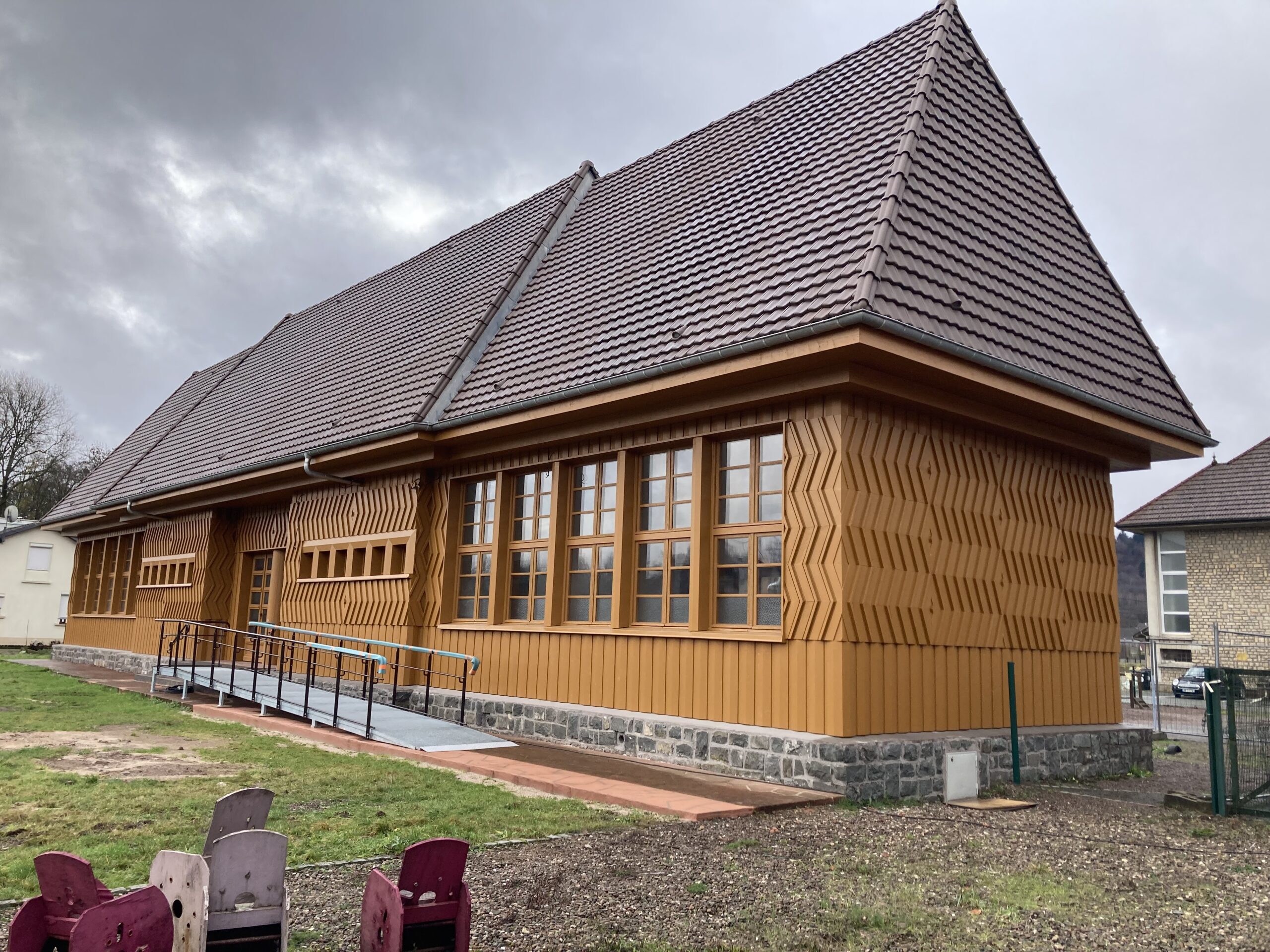 Ecole en bois