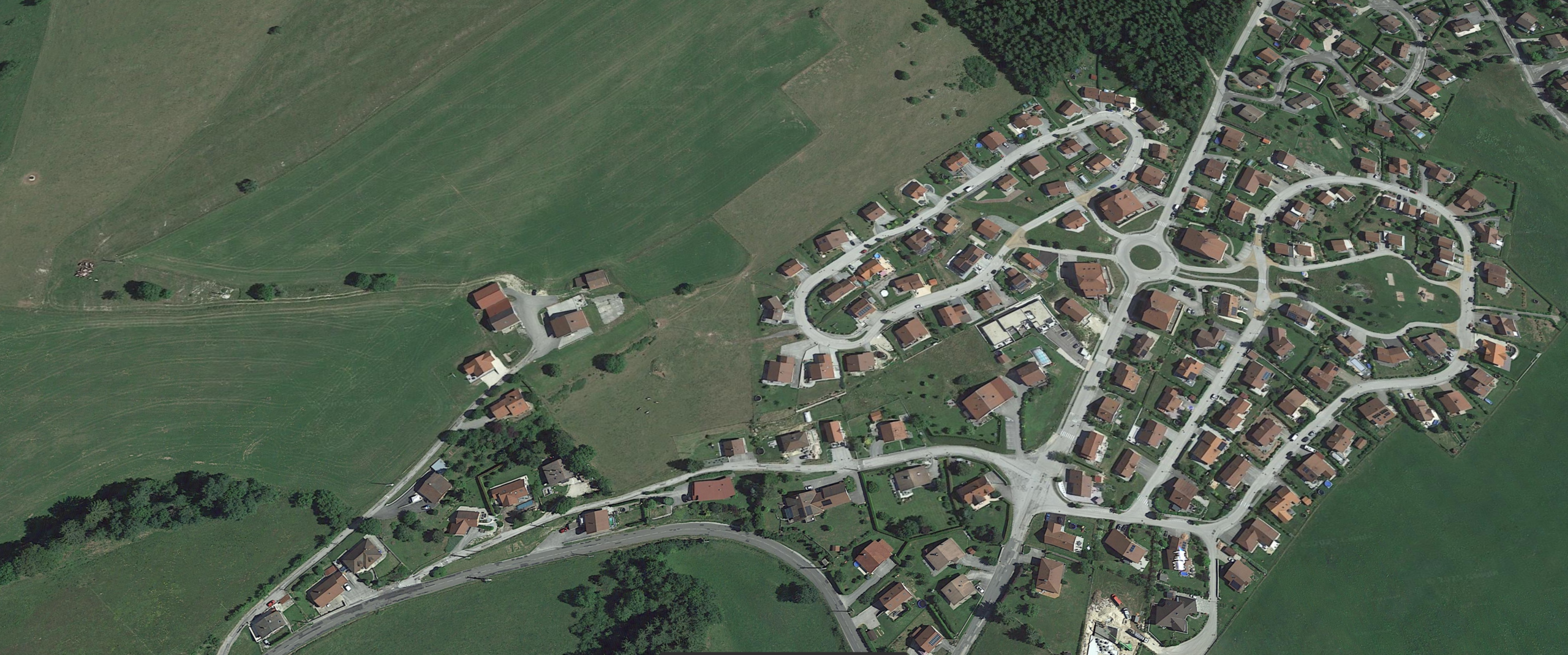 photo drone quartier tout vent morteau
