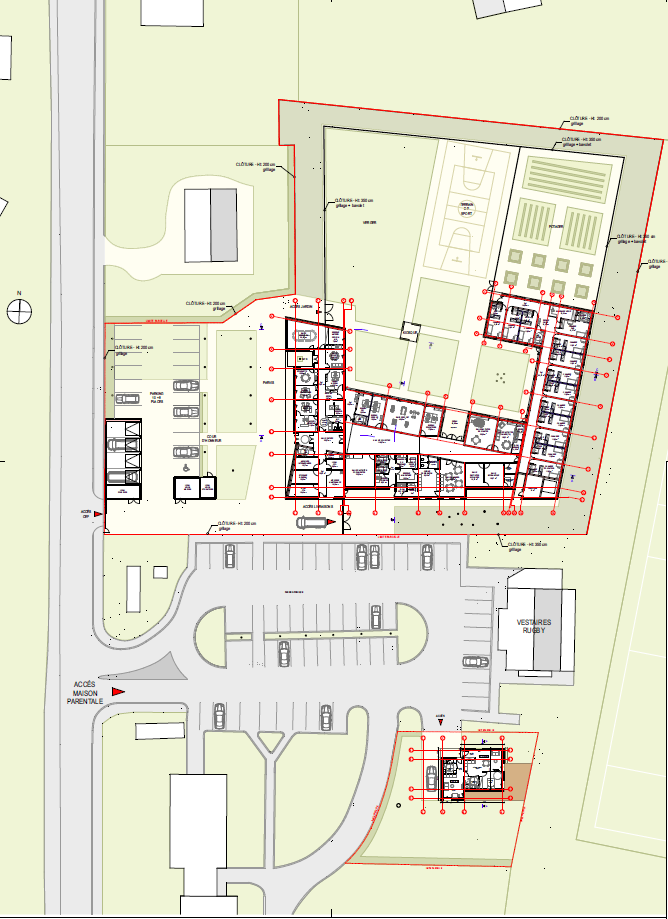 CEF Lure - plan de masse