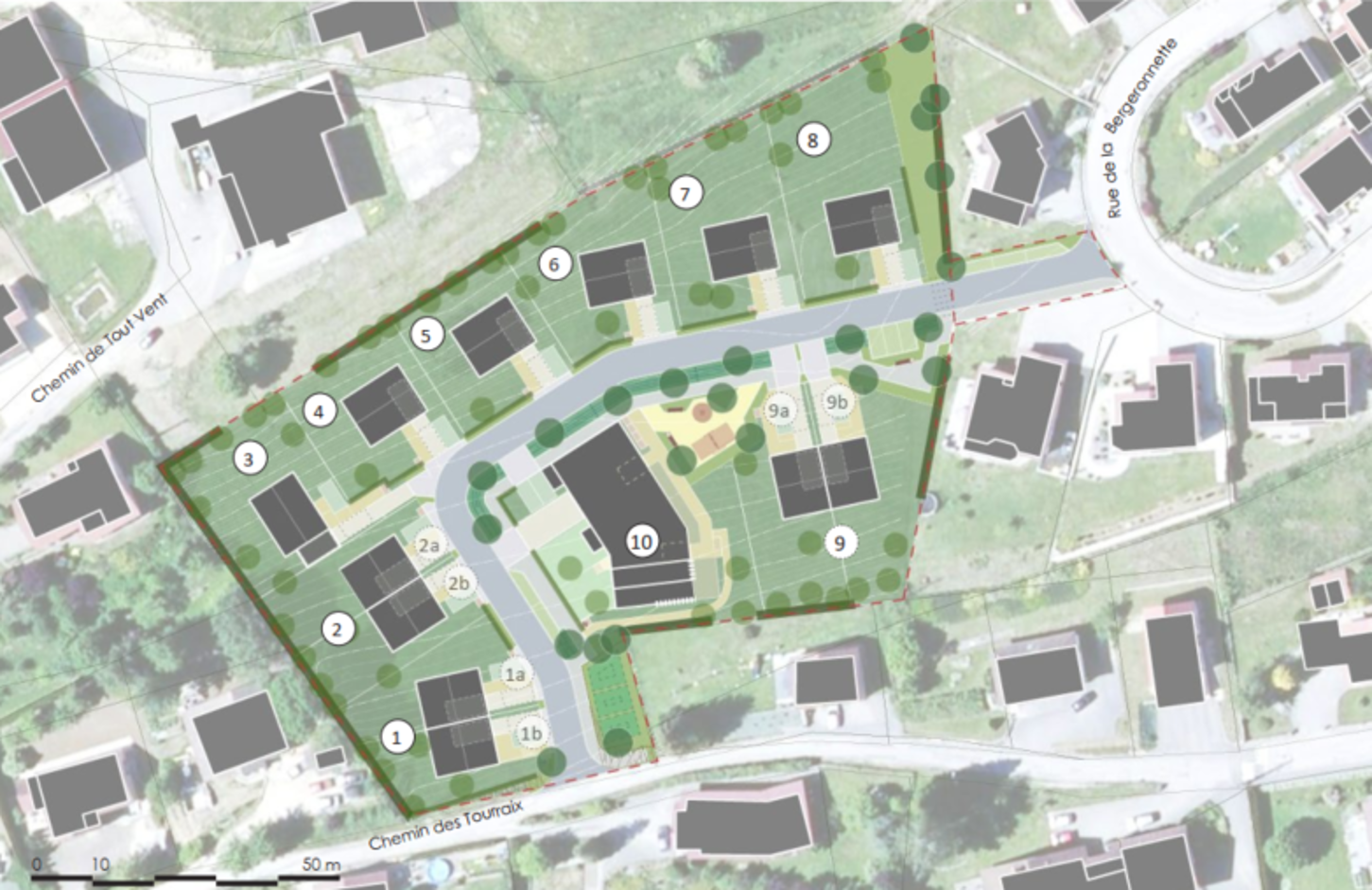 Plan quartier tout vent morteau