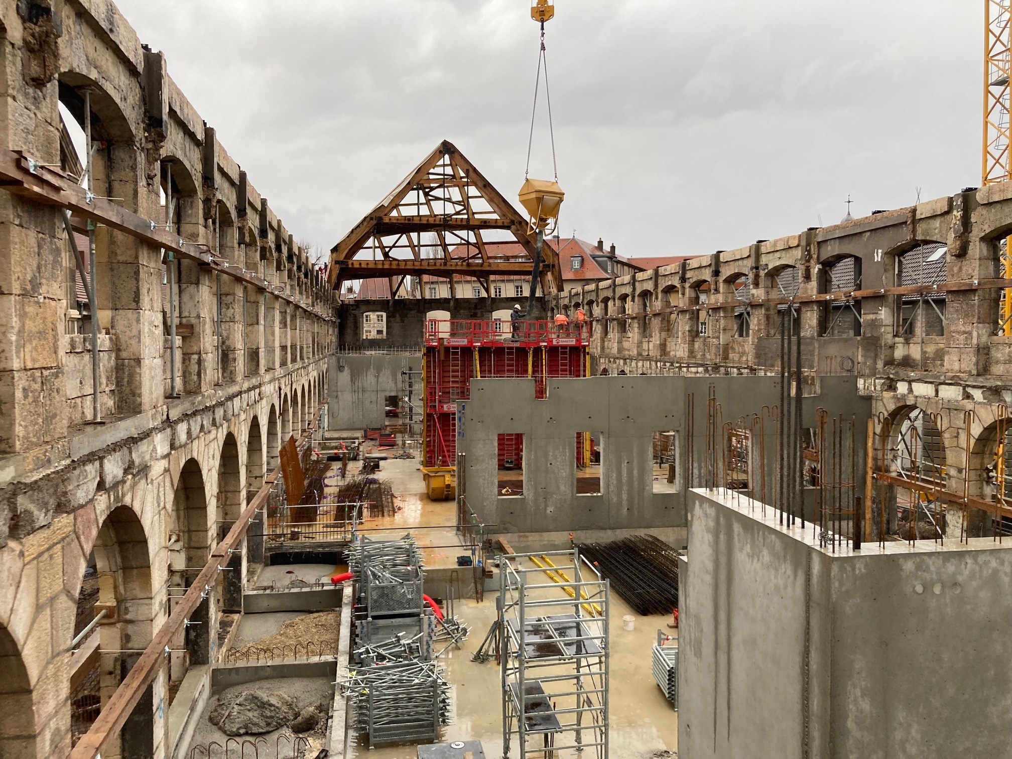 arsenal bâtiment N travaux