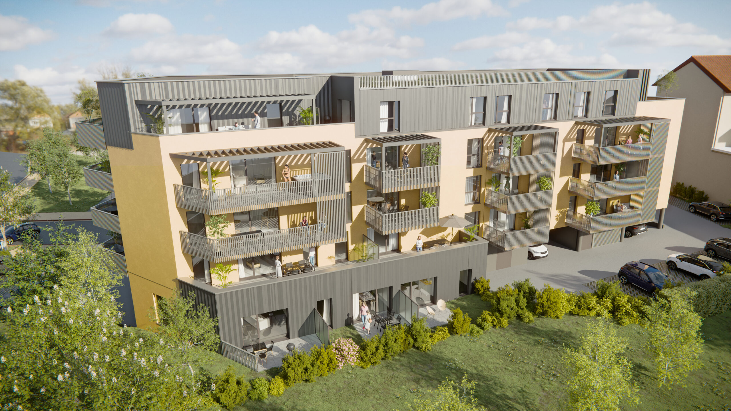Epicentre Morteau vue jardin