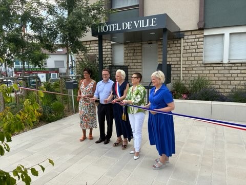 Inauguration des aménagements à Valdahon 1
